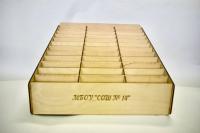 Органайзер для хранения телефонов 36 ячеек (берёза)